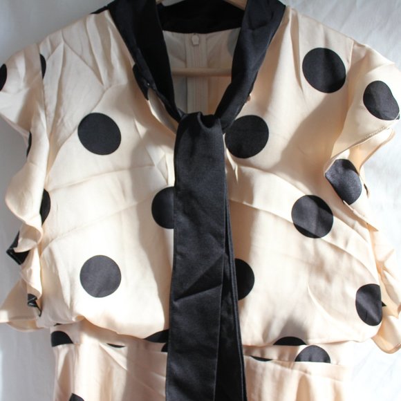 NWT Tie collar mididress - Picture 3 of 5